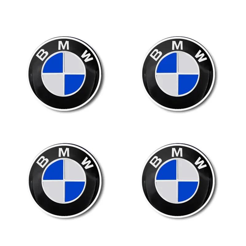 

4pcs 56mm Car wheel hub cover badge sticker For BMW M 50th E39 E46 E90 E36 E60 E34 E30 F30 X5 X6 71 E92 E93 E87 E83 F31 F22 F34