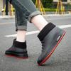 New Rain Shoes Men's Waterproof Shoes Fashionable Student Short Tube Four-season Work Non-slip Rain Boots Adult Rubber Shoes