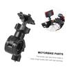 MOLUCKFU 2pcs Bracket Bike Rearview Mirror Support Handlebar Fixture Holder Accessories Mirror Mount Holder Adapter Handlebar Mirror Mount Hole