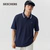 Skechers Men's Knit Short Sleeve Polo Shirt L126M009