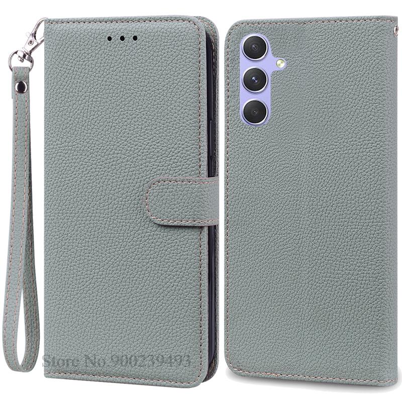 A35 5G Case For Samsung Galaxy A35 Case Leather Wallet Flip Case For Samsung Galaxy A35 5G Cover Coque Fundas Shell Etui