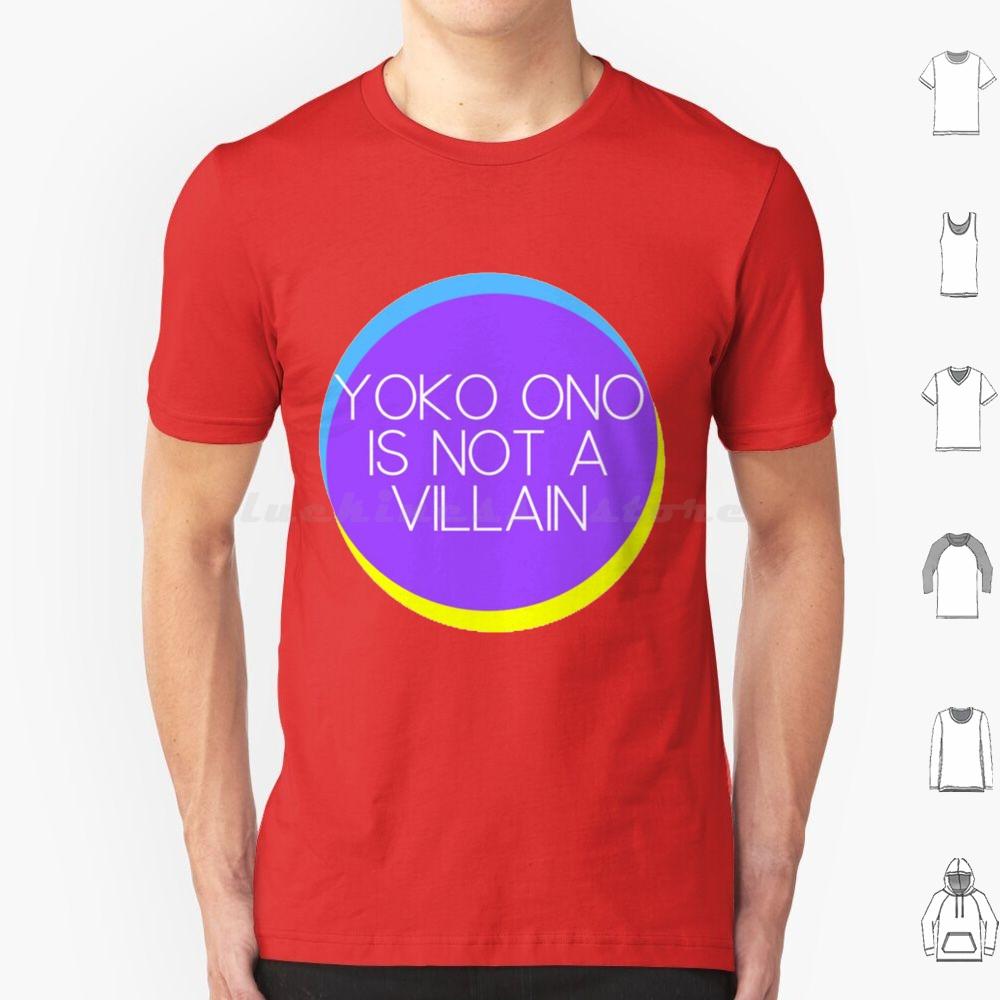 Yoko Ono Is Not A Villain Essential T Shirt 6xl Cotton Cool Tee Yoko Ono Yoko Peace The Music Ono 60s Imagine John Ringo Love