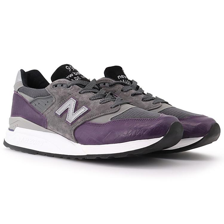 New Balance 998 MiUSA Purple Croc