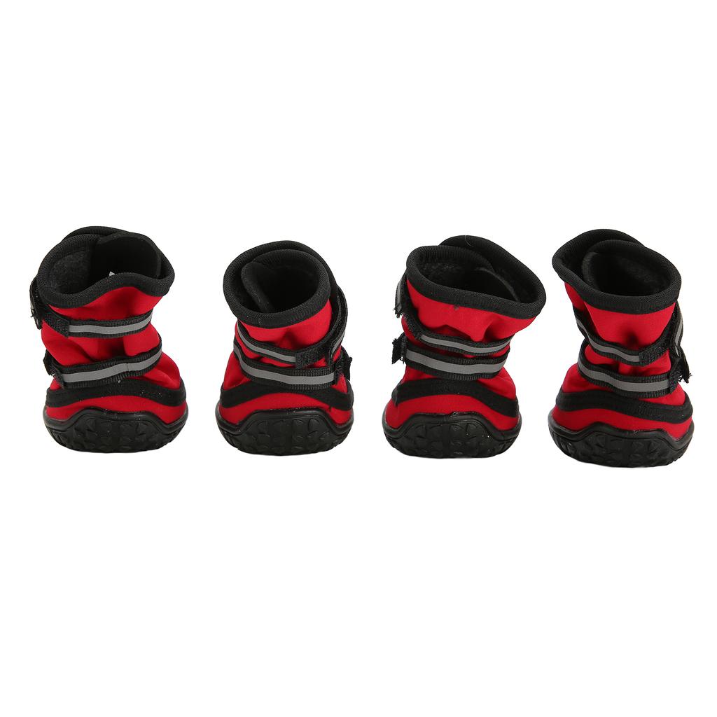 Dog Hiking Shoes Strong Slip Resistance Sole Summer Breathable Adjustable Reflective Pet Paw Protectors XXL