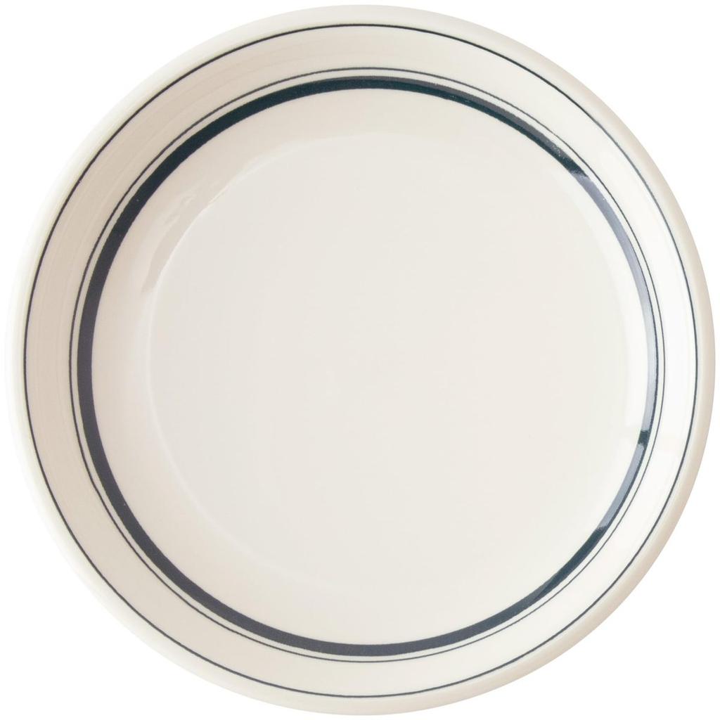 KOYO Countryside Moss Green GX 15cm Bread Plate Ceramic Plate Dish Made in Japan Minoyaki