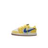 Travis Scott x Air Jordan 1 Retro Low OG SP TD Canary Zapatillas de Bebé Amarillo Racer-Azul Plata Claro DZ5908-700