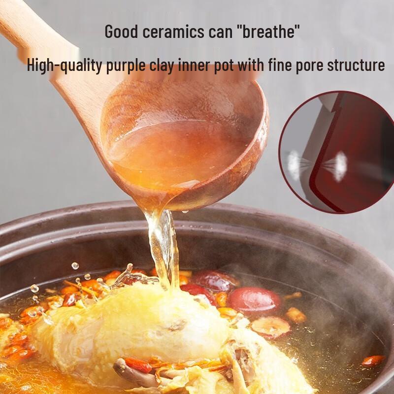 Supor 5L Electric Ceramic Stew Pot CN plug (adapter included)