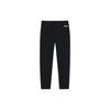 Anta Champion Outdoor Series Solid Color Water-Repellent Woven Straight Leg Casual Work Pants Women Bottoms Basic-Black 162410505-1