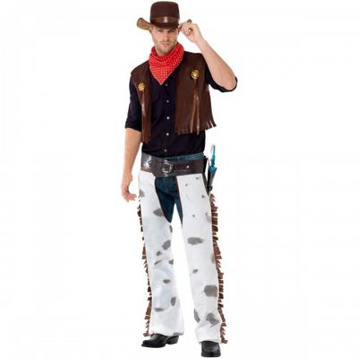 Smiffys Conjunto de Fantasia de Cowboy Masculino