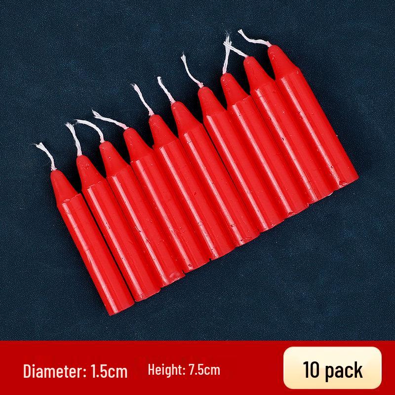 LIEI Red Smokeless Ritual Candle