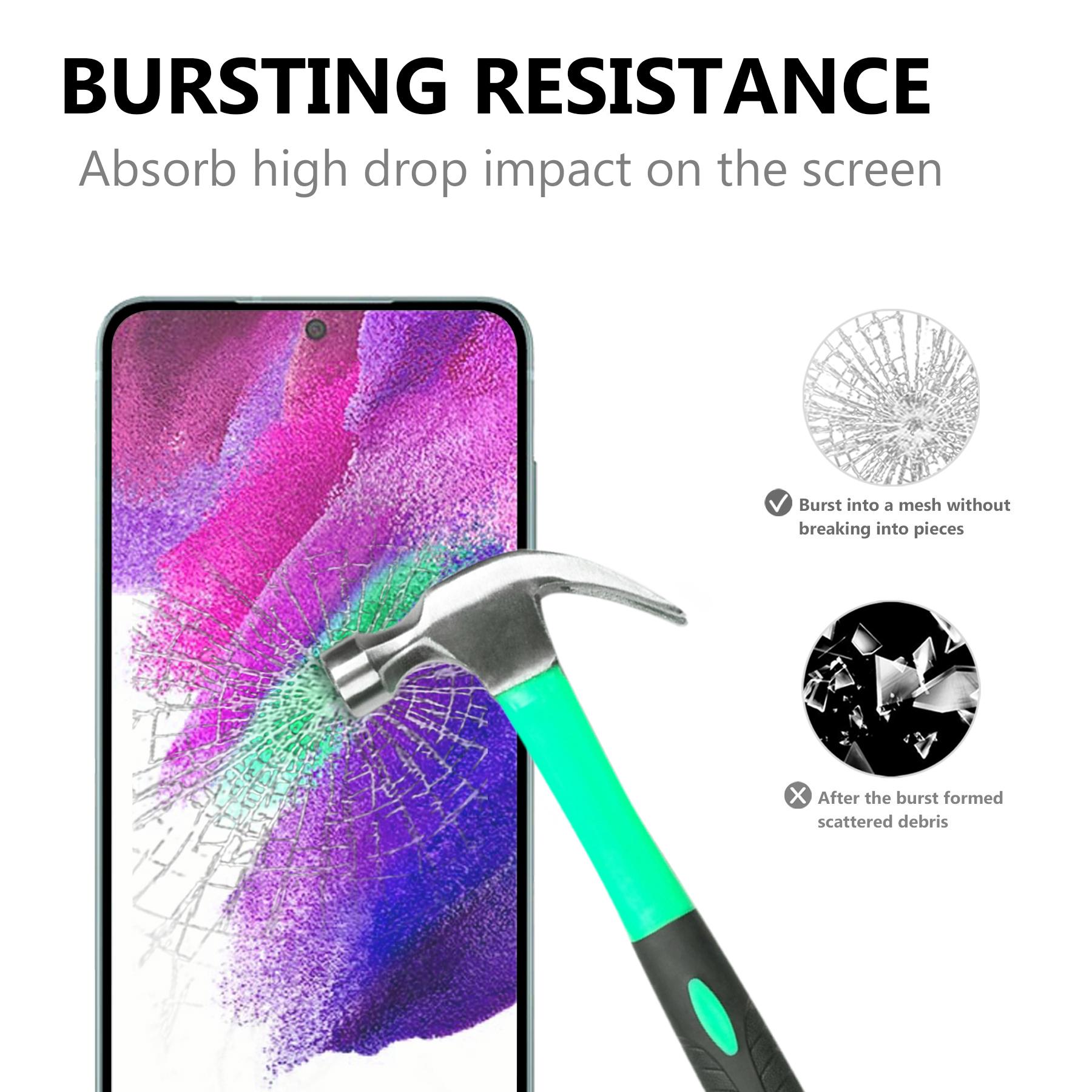 

For Samsung Galaxy S22 5G/S23 Black Edge AGC Glass Tempered Glass 0.1mm Full Screen Protector (Fingerprint Unlock) Type A