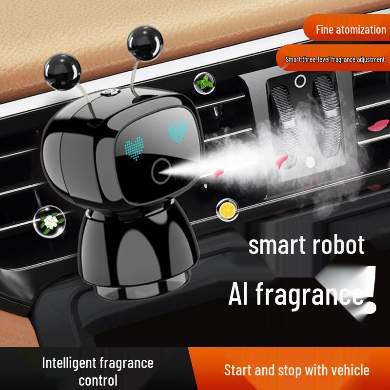 2025 High-End Smart Car Air Freshener with Aromatherapy and Odor Removal