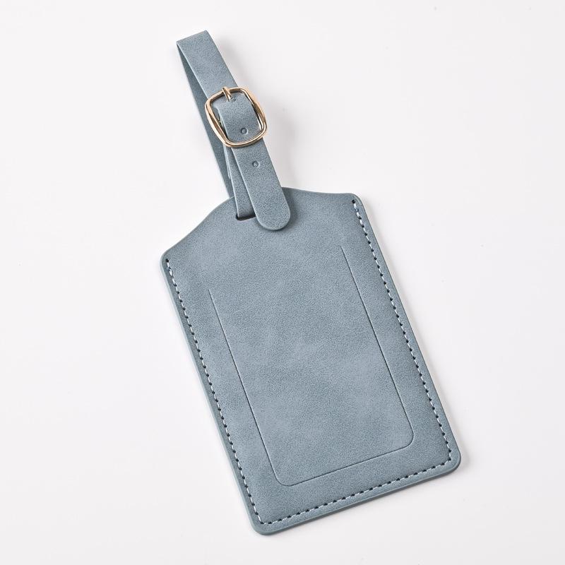 

2024 RFID Anti-theft Passport & Luggage Tag Set - Multifunctional PU Holder