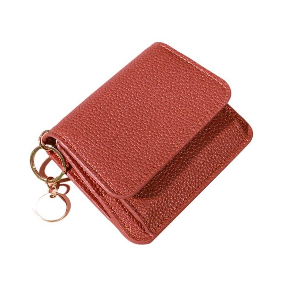 

Многофункциональный чехол для карт, милый женский короткий кошелек, складной брелок, денежный кошелек, кошельки, кошелек