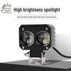 High Brightness Electric Motorcycle LED Headlight with Lens for Improved Visibility
