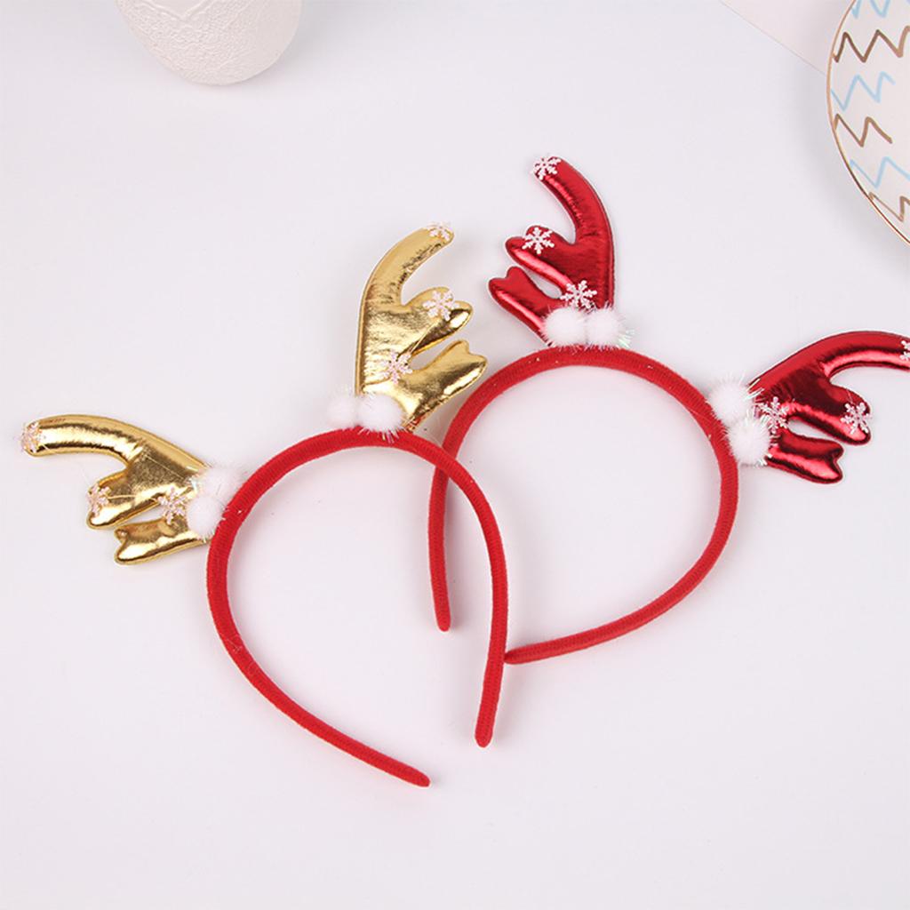 Animal Deer Horns Headband Xmas Antlers Hairband Easter Christmas Headwear