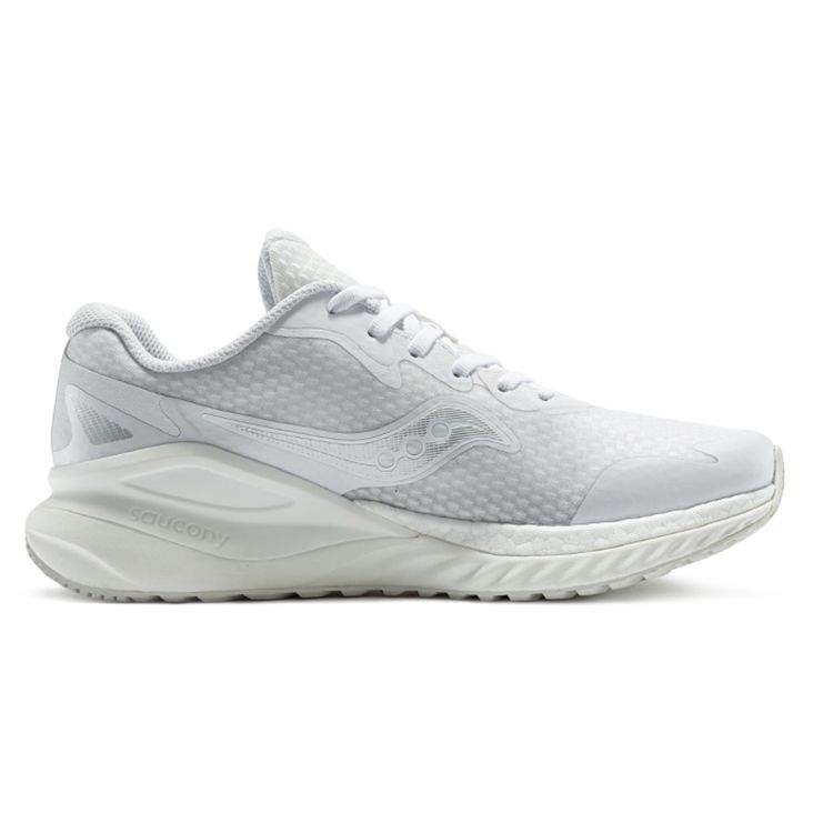 Saucony Phoenix Hybrid Cushioning Breathable Low-Top Running Shoes Men sneaker White S28161-1