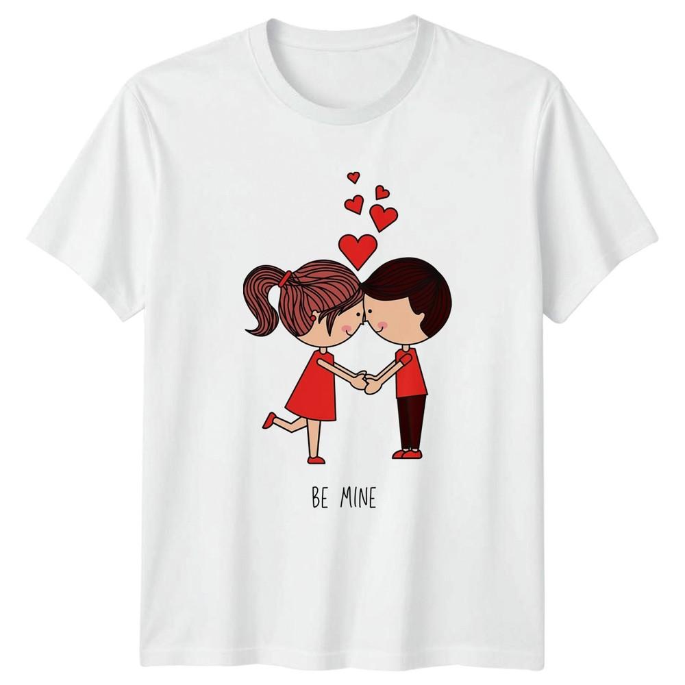 Be Mine TShirt Couple RoUnisexce Love Valentines Day Gift S