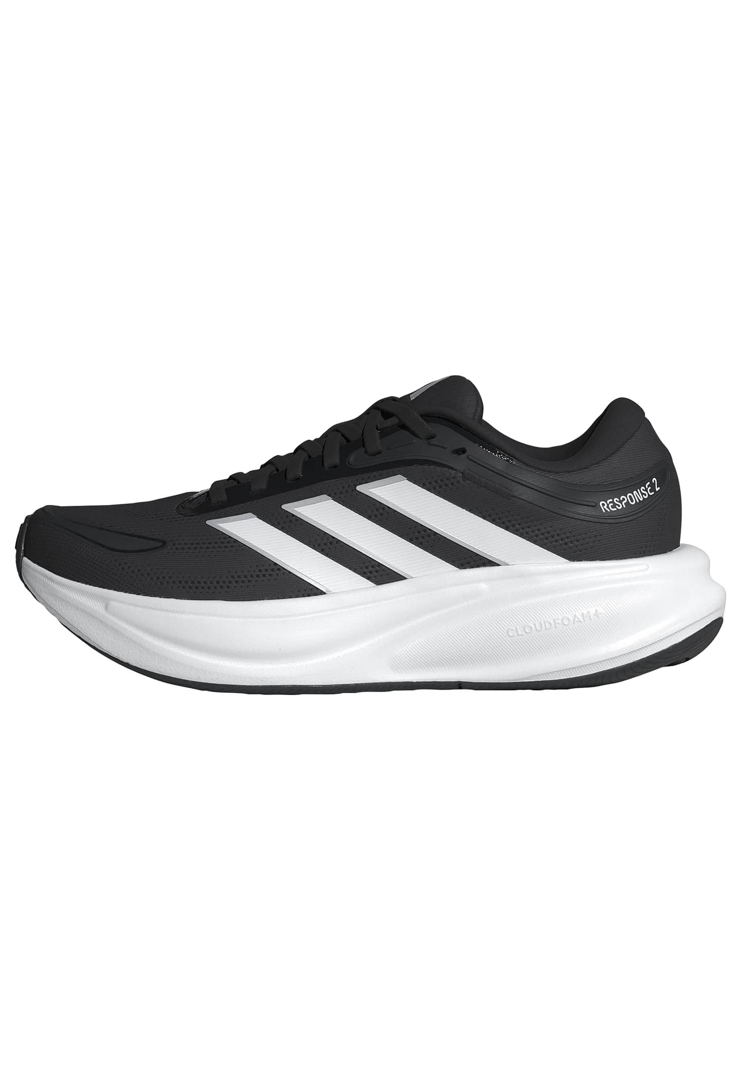 

Adidas Response 2 Running Shoes for OSH81 Core Black Size cm Women, Black/Silver Metallic/Core (KJ6791), 25.5