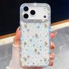 Handmade Sparkly Diamond Tulip IMD Phone Case, Compatible with iPhone 13-17 Series