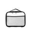 PVC Transparent Mesh Storage Bag Waterproof Zipper Bag Portable Makeup Storage Bag  Travel