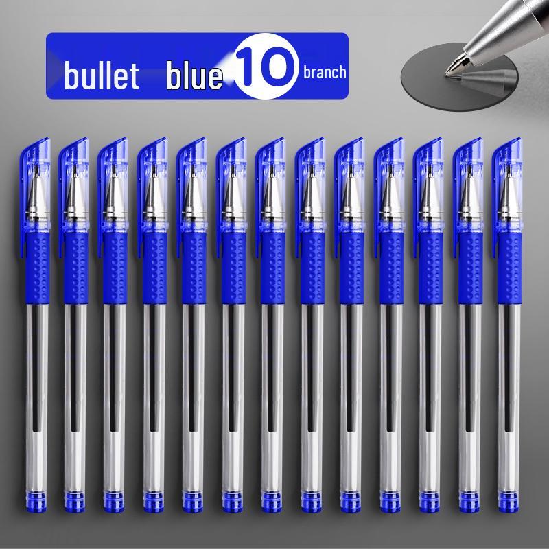 Lot de 200 stylos standard européen 0,5 mm: Stylos à bille à pointe fine à séchage rapide, noir et rouge, pour étudiants.
