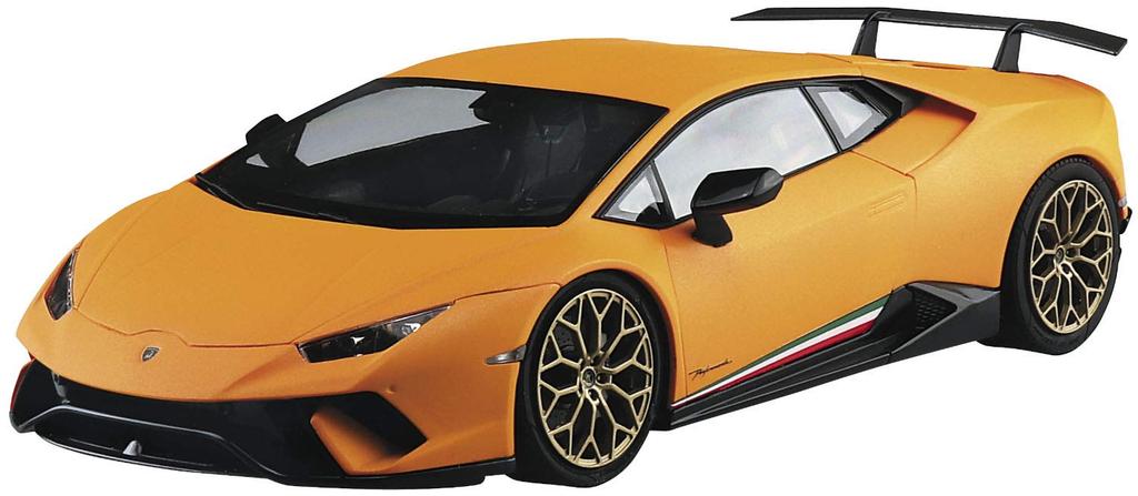 AOSHIMA The Super Car Series 2017 Lamborghini Huracan Performante Plastic Model 1/24 No.13