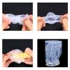 Sculpture-shape Silicone Mold Reusable Clay Mold for Epoxy Resin Casting Making Pillar Candle Resin Ornaments DIY Crafts