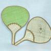 New Style Summer Traditional Handmade Woven Fan, Hand-Held Straw Fan, Small Round Fan, Ancient Style Mosquito-Repelling Banana Leaf Fan