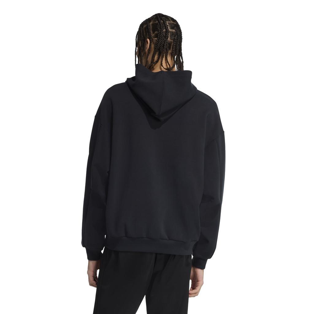 Men's adidas SOFT LUXE hoodie black KB8085 size XXS