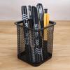 Pen Holder Office Desk Metal Mesh Pen Stand Pencil Stationery Organizer Stand Storage Pencil Cup Desk Supplies Pencil Holder