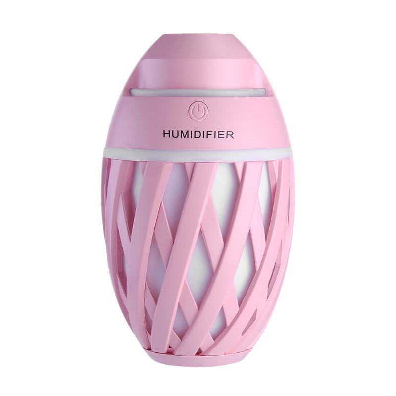 

Olive Mini USB Humidifier with Atmosphere Light for Desktop, Office, Home, Car, and Bedroom розовый