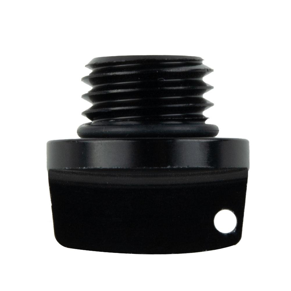 Aluminum Oil Filler Cap Black Oil Filler Cap Screw-on