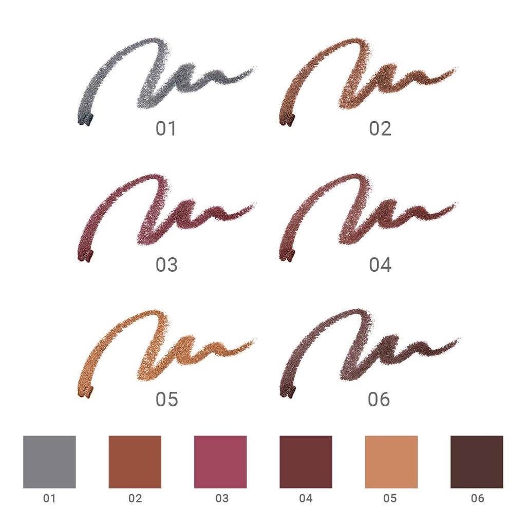 MiMC Mineral Smudge Eyeliner 06 Deep Brown
