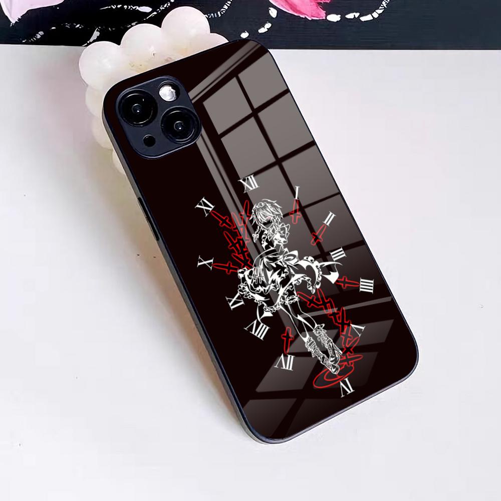 Game Touhou Project Phone Case For IPhone 17 Pro Max 16 15 14 Pro Max 13 11 X Xs Xr 8 7Plus Glass Cover