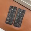 PU Leather Zippered Shoelace Inserts Waterproof Leather Zippered Shoelace Easy Installation for Hiking Boot Enhancement