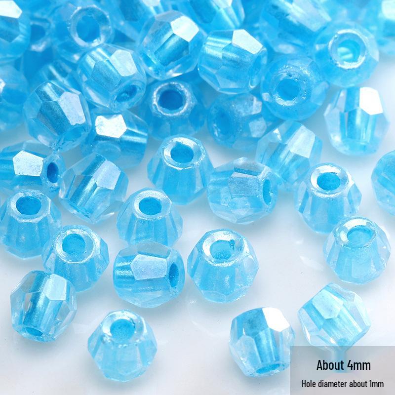Blauer Glas-Reiskorn-Haarnadel: Handgefertigter Schmuck-Accessoire im antiken chinesischen Stil