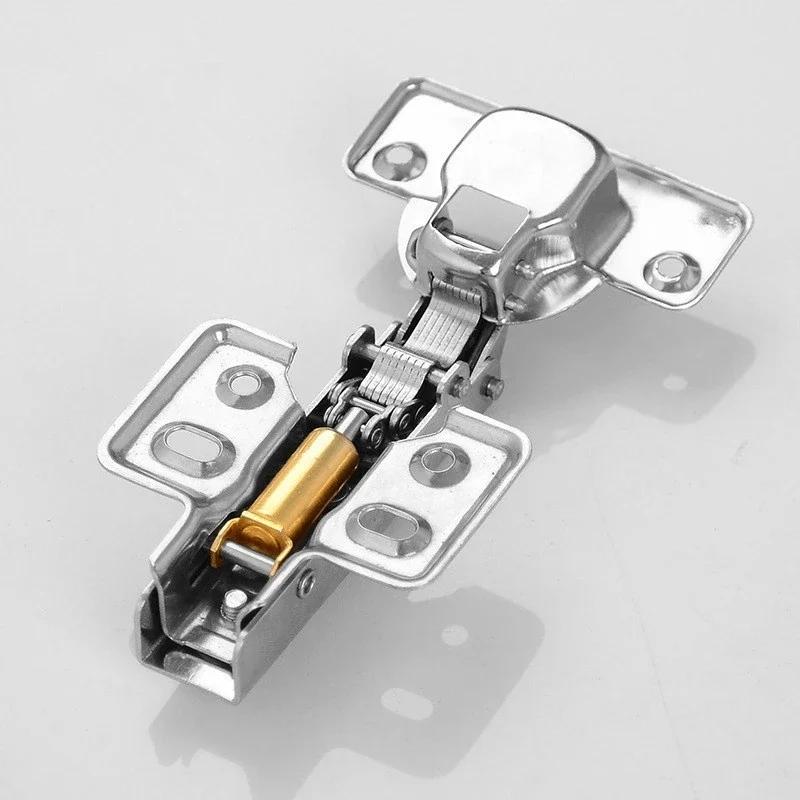 Stainless Steel Fixed  Cabinet  Hinge  Mute Buffer Door Hinge Door and Window Hardware Fittings.