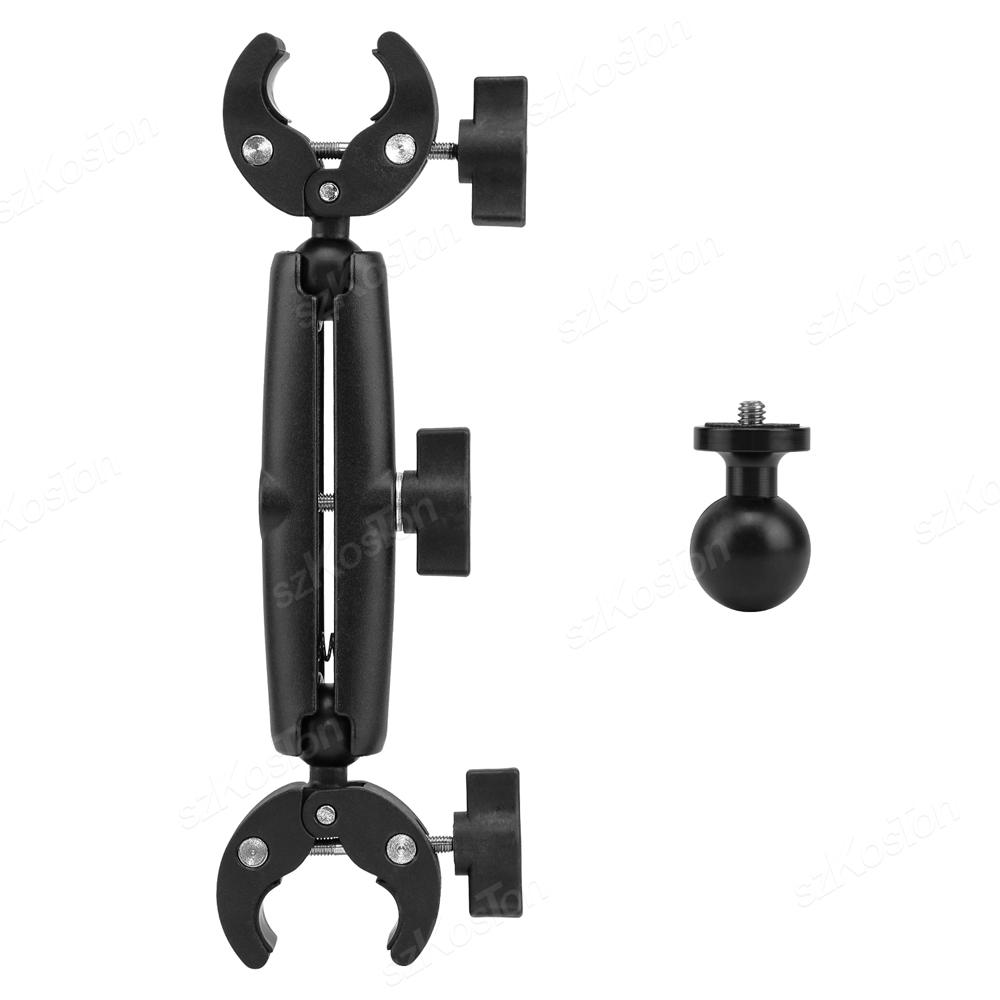 For Insta360 X3 X4 Motorcycle Bicycle Panoramic Selfie Stick Monopod Mount Handlebar Bracket For GoPro 13 12 11 10 DJI Accessory