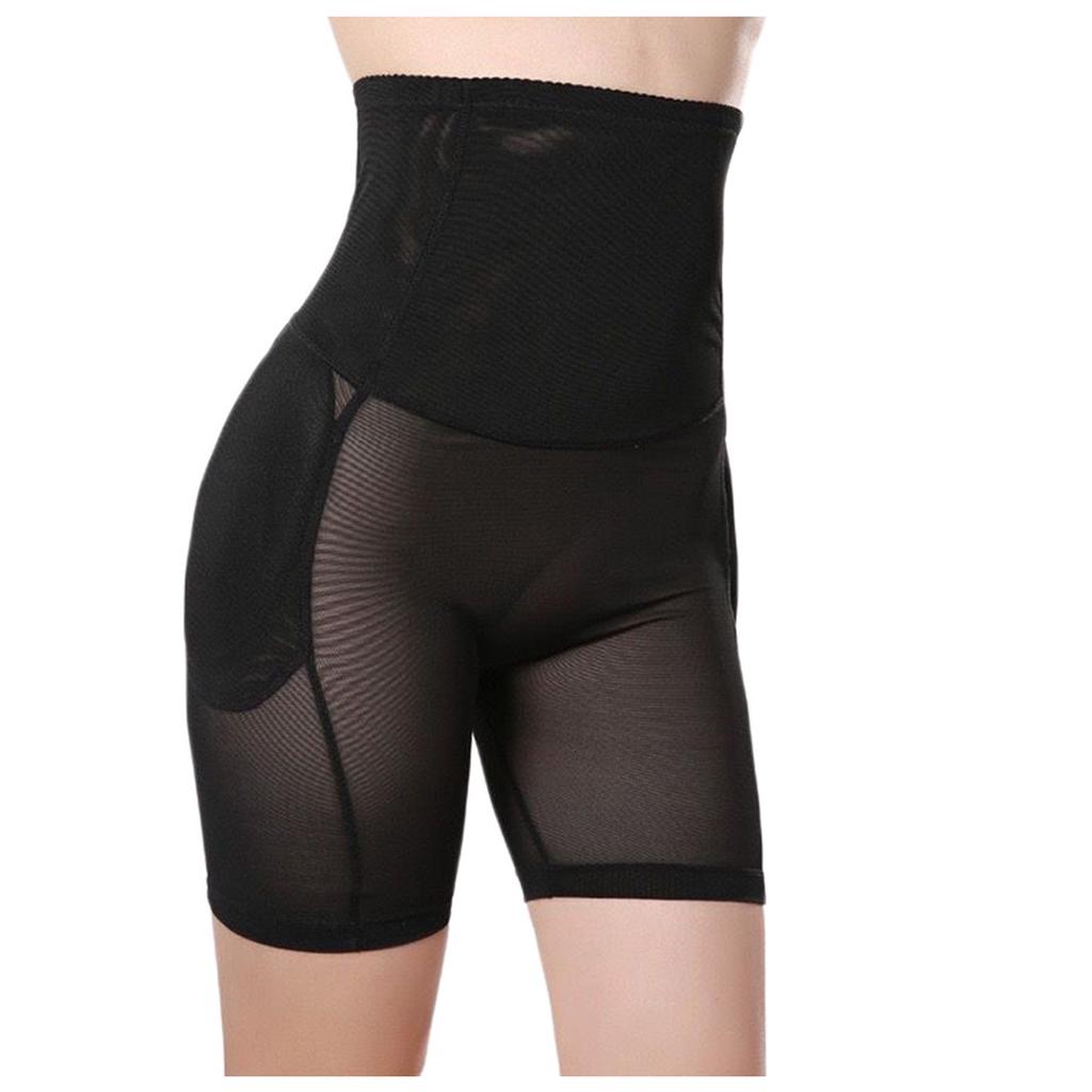 High Waist Mesh Shapewear Shorts for Women Seamless Tummy Control Panty Slimming Underwear Breathable Design