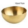 High Quality New Practical Salad Bowl Tableware Kitchen Utensils 12/15/20cm Cooking Dining Noodle Rice Stainless Steel