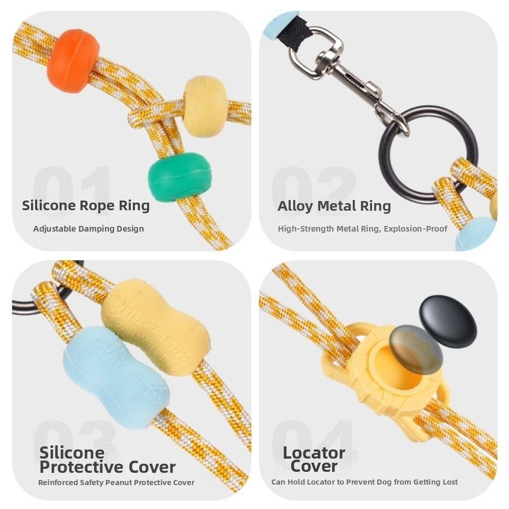 3m Dog Walking Leash Retractable Anti-Escape Mechanism Retractable Dog Leash Durable Adjustable Dogs Auto Retractable Belt