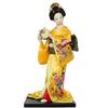 Dance & Geisha Japanese Doll 25cm Oriental Doll Decoration Japanese-Style Ornament Souvenir Desktop Decor Gift for Restaurants and Home Birthday
