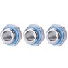 3PCS External Hexagonal G14 Thread Tube Connector Fitting for PC Water Cooling System