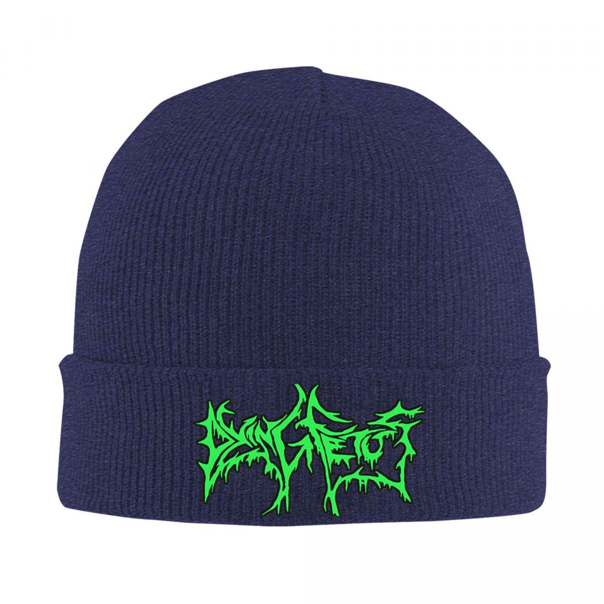 

Dying Fetus Warm Knitted Cap Fashion Bonnet Hat Autumn Winter Outdoor Beanies Hats for Men Women Adult One Size