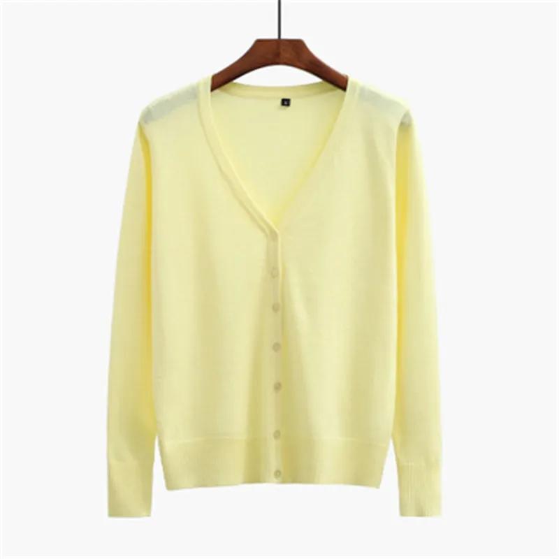 

Однотонные вязаные кардиганы оверсайз, женские куртки, пальто, повседневные топы с длинными рукавами и v-образным вырезом, свитера, красные, черные XXL 3XL 4XL 5XL M жёлтый