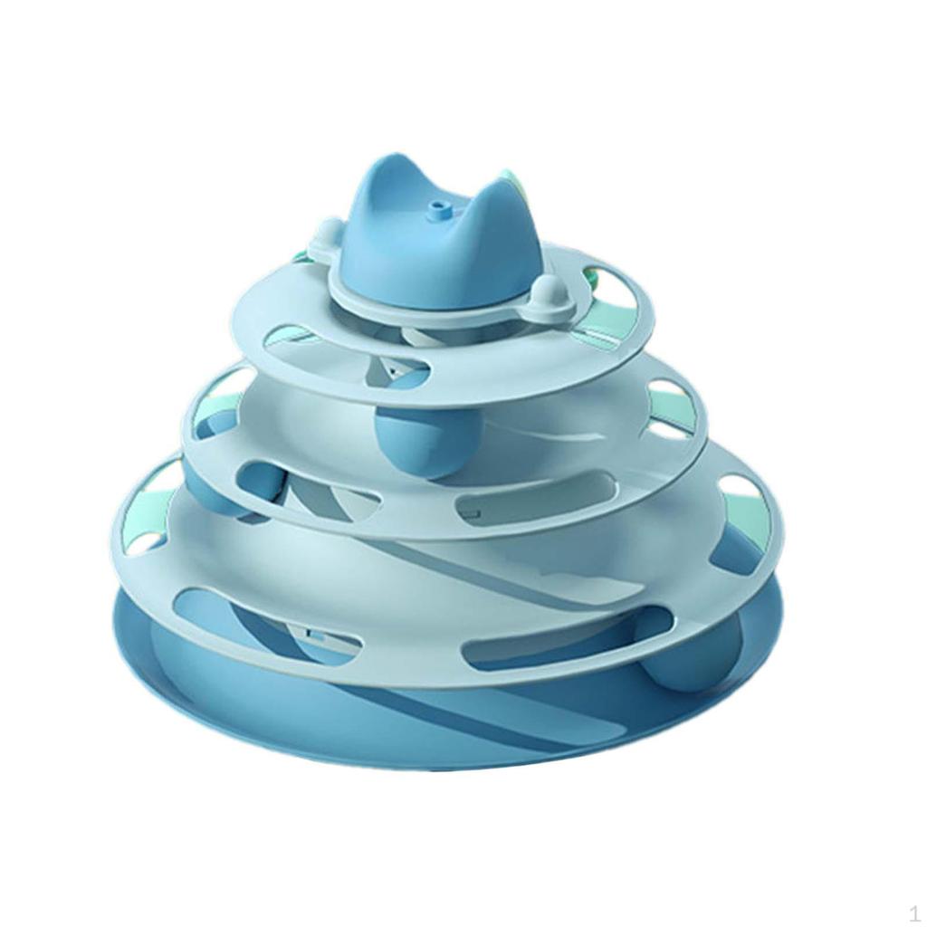 Set with Triple Ball Track for Cats