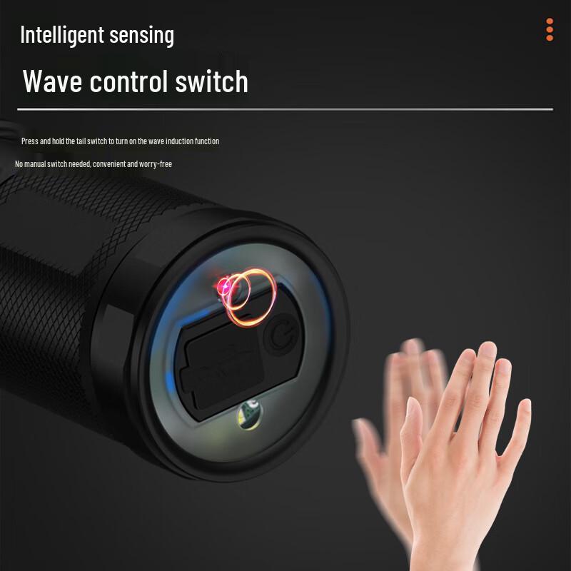 Li Shen Rechargeable Zoom Flashlight