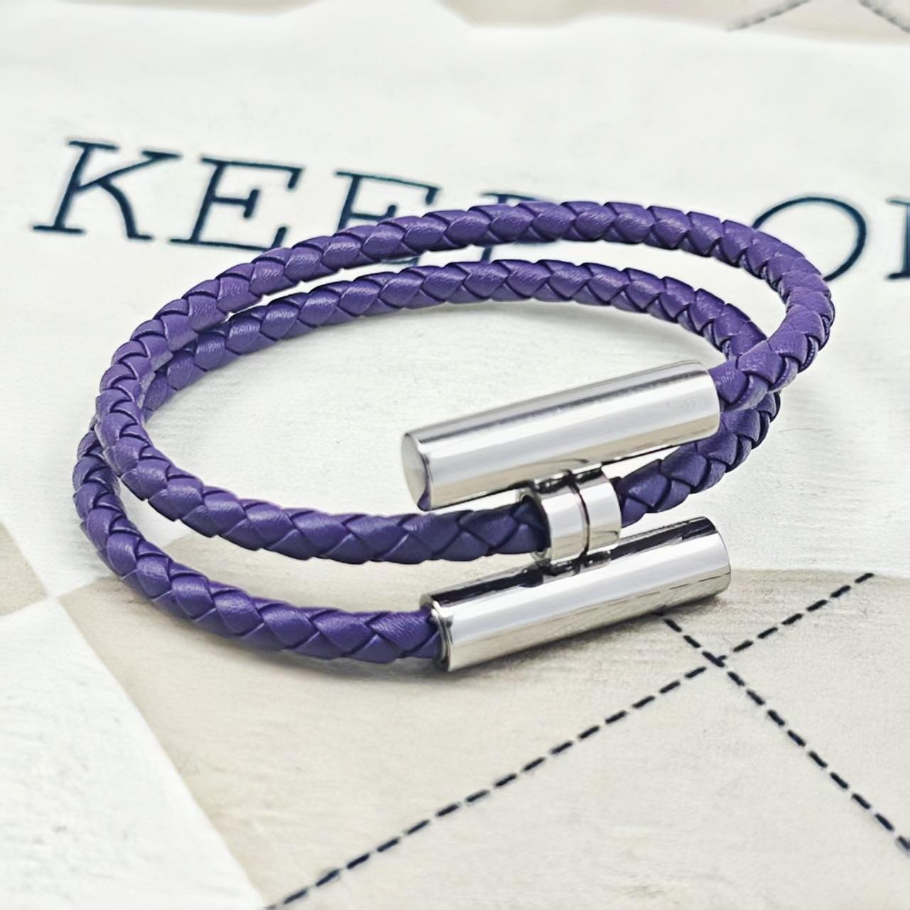 

2026 Модный тренд Универсальная кожаная веревка Плетеная ручная веревка Мужские и женские одинаковые украшения Аксессуары для вечеринок Resizable