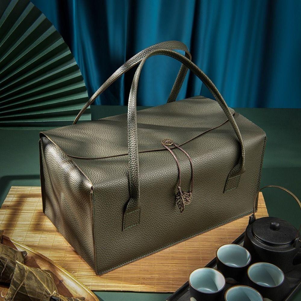 Empty Handheld Packaging Box Large Capacity Gift Storage Box Fashion Wine Bag Business Anniversary
